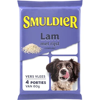 Smuldier Lam met rijst