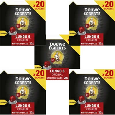 Douwe Egberts original koffiecups 5-pack