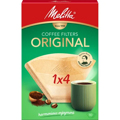 Melitta Original koffiefilters 1x4 bruin