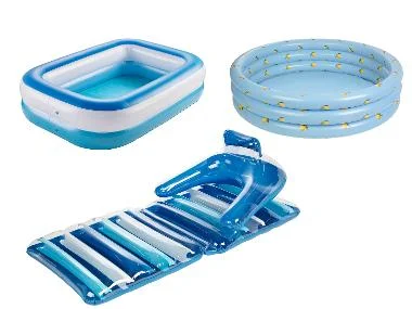 CRIVIT Opblaasbare strandstoel of kinderbadje